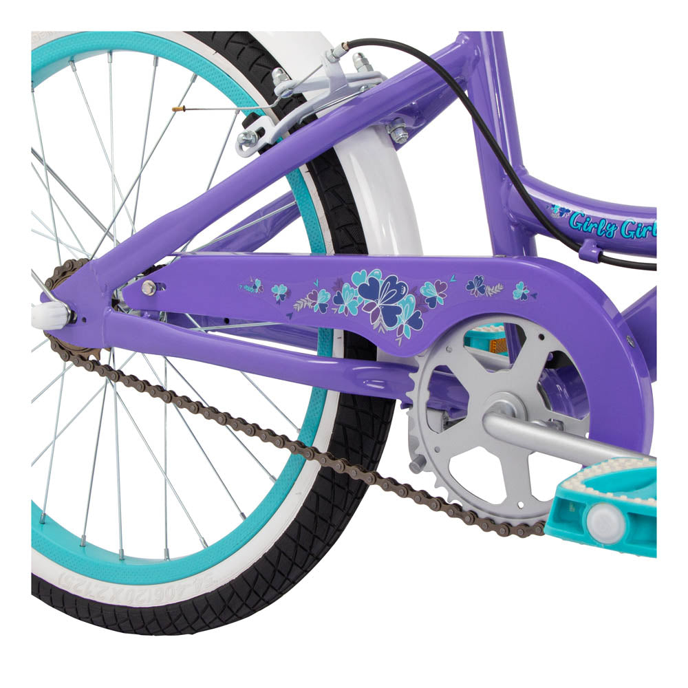 Huffy Girly Girl 20-inch Children's Bike - Purple