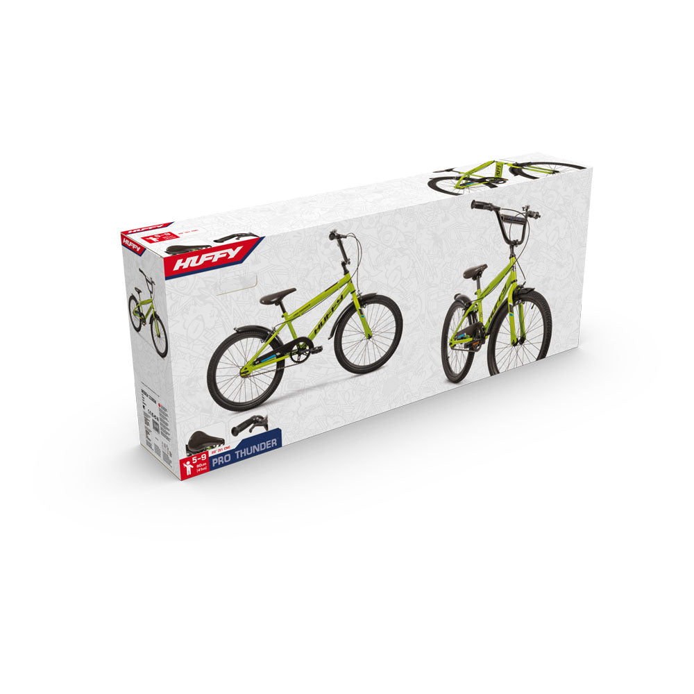 Huffy Pro Thunder 20-inch Children's Bike - Acid Green
