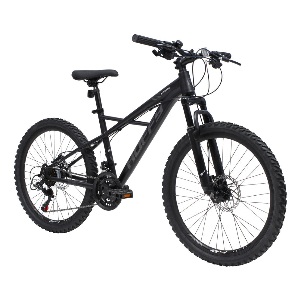 Huffy Korros 24-Inch Hardtail Mountain Bike - Black