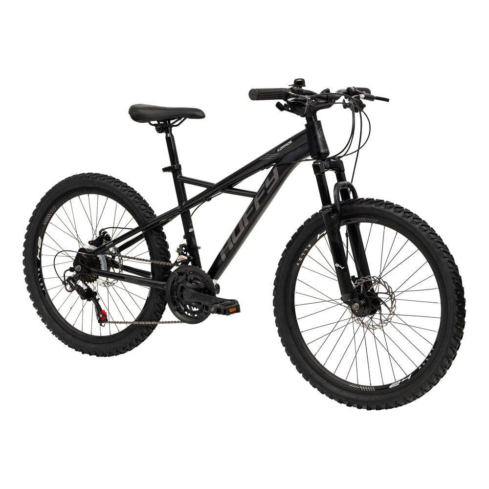 Huffy Korros 24-Inch Hardtail Mountain Bike - Black