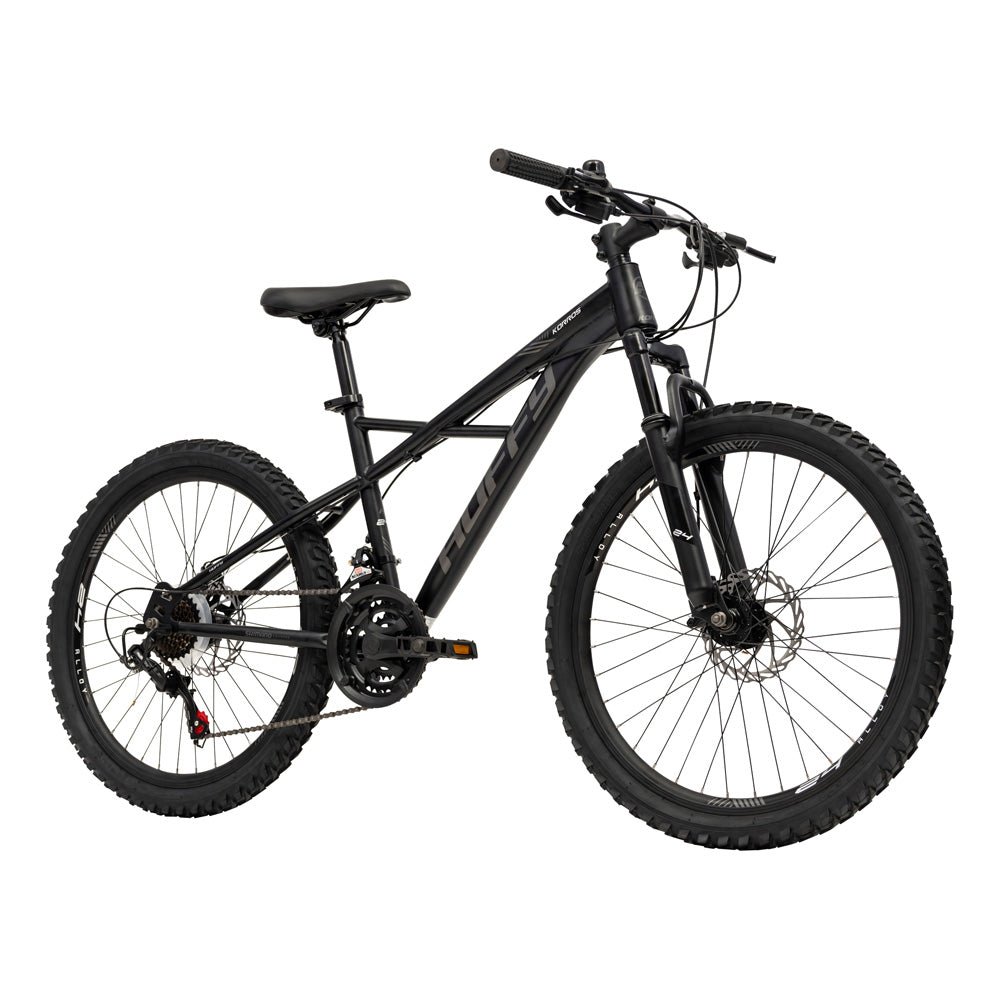 Huffy Korros 24-Inch Hardtail Mountain Bike - Black