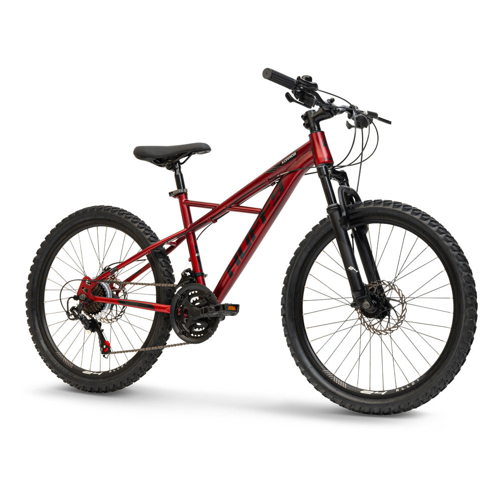 Huffy Korros 24-Inch Hardtail Mountain Bike - Red