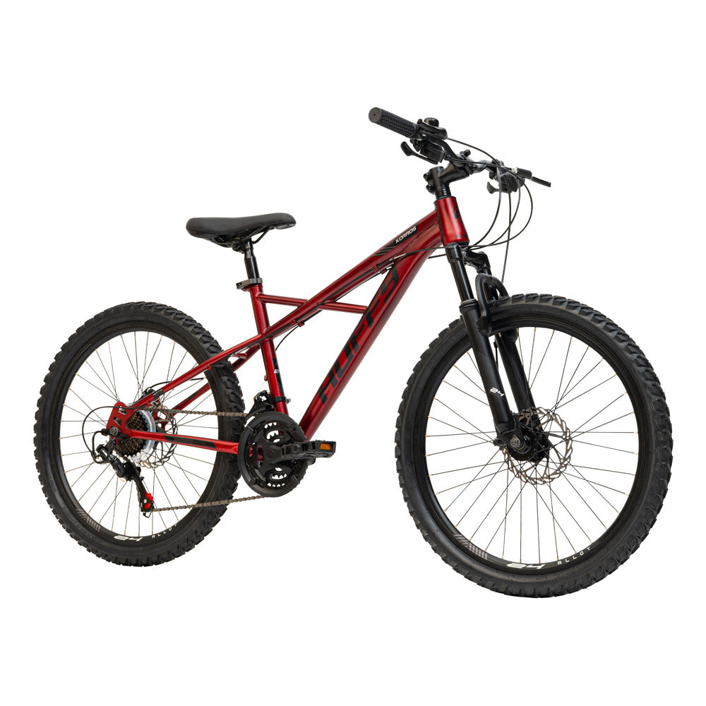Huffy Korros 24-Inch Hardtail Mountain Bike - Red