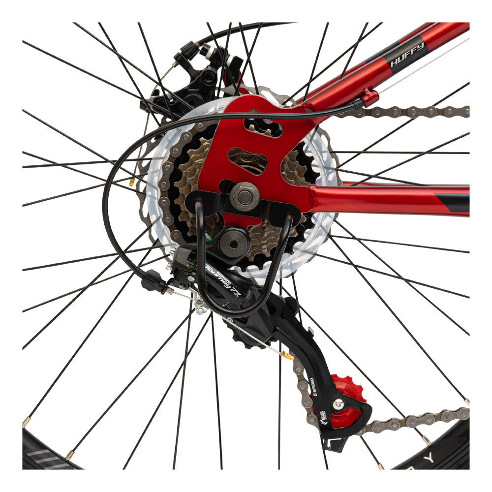 Huffy Korros 24-Inch Hardtail Mountain Bike - Red