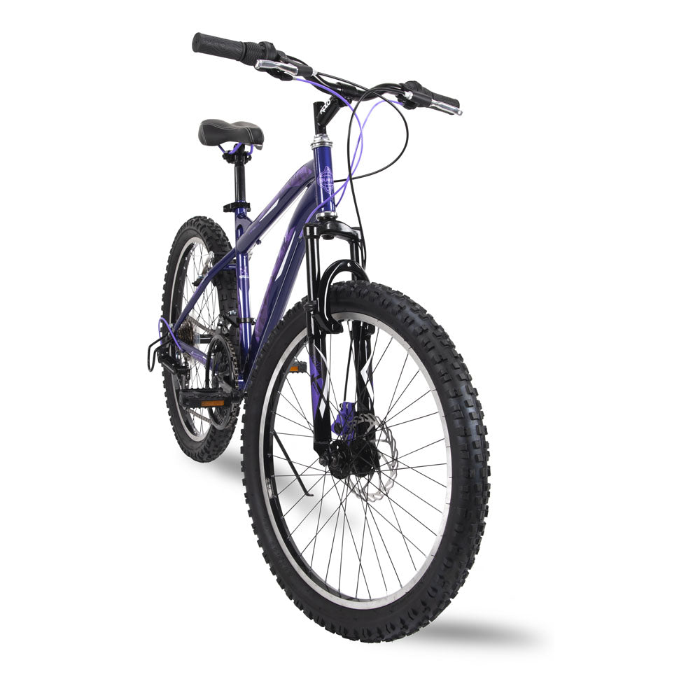 Huffy Extent 24-inch Children's Hardtail Mountain Bike - Midnight Purple