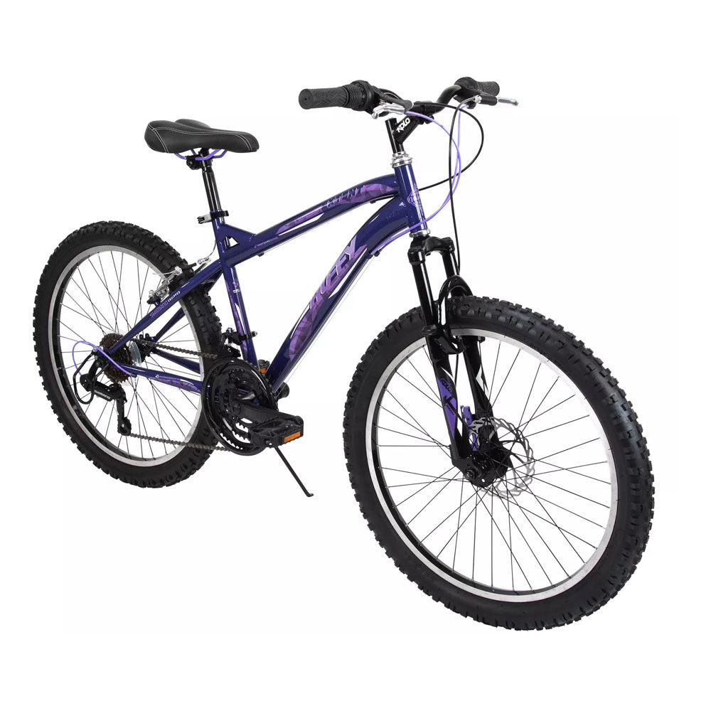 Huffy Extent 24-inch Children's Hardtail Mountain Bike - Midnight Purple