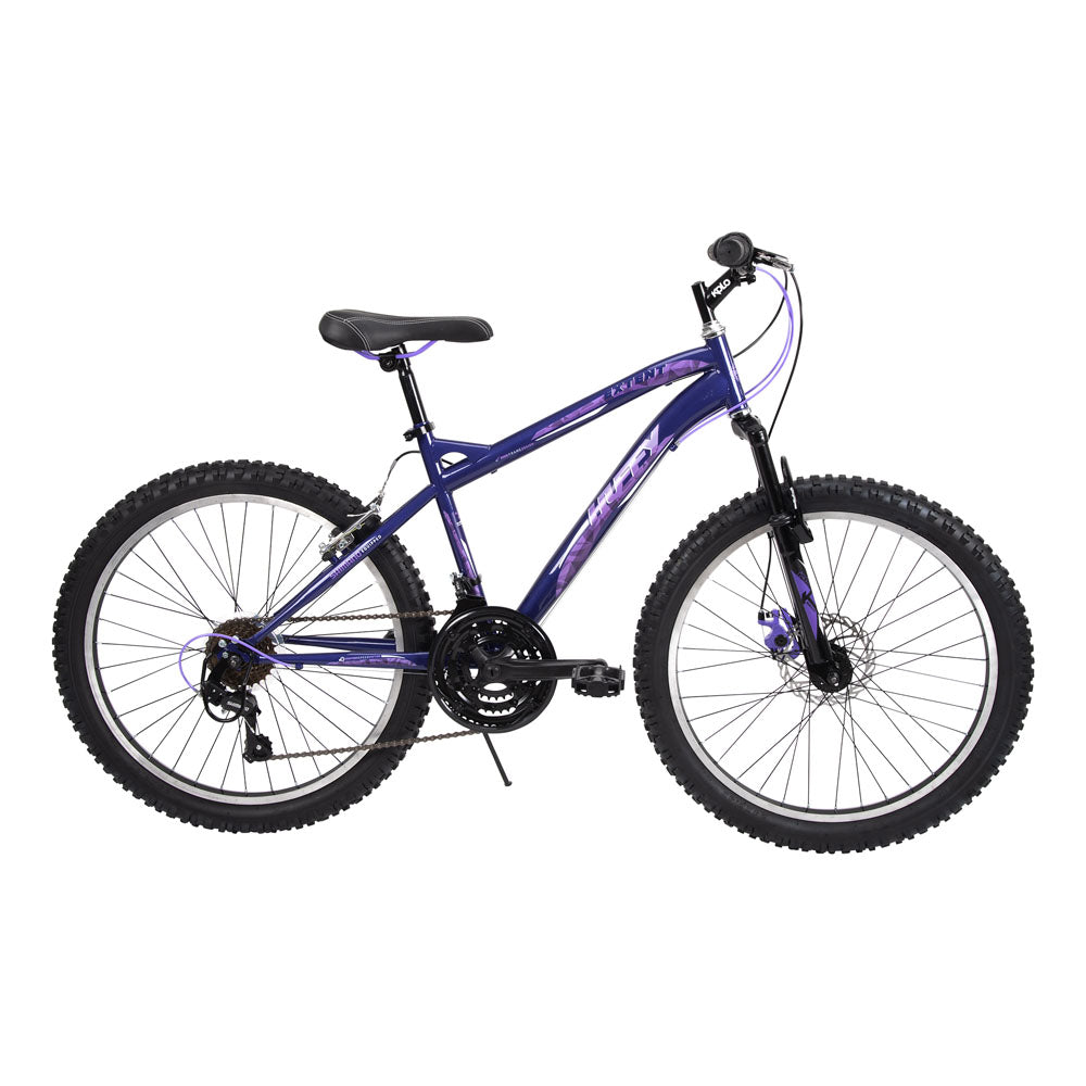 Huffy Extent 24-inch Children's Hardtail Mountain Bike - Midnight Purple