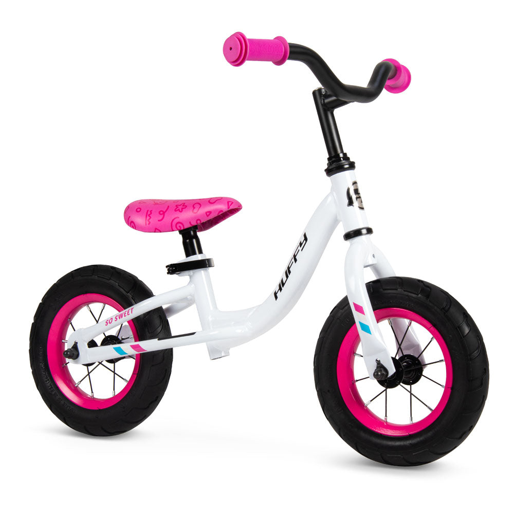 Huffy So Sweet 10-inch Balance Bike - Gloss White