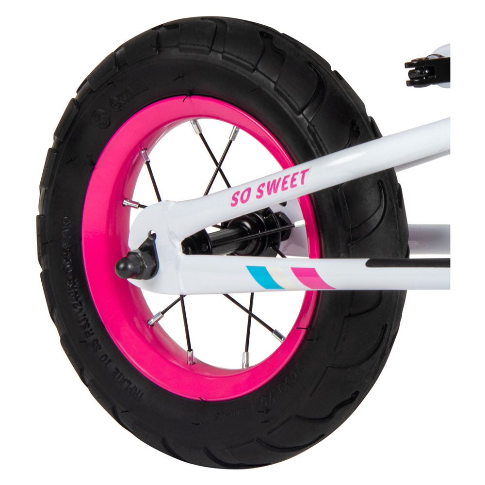 Huffy So Sweet 10-inch Balance Bike - Gloss White