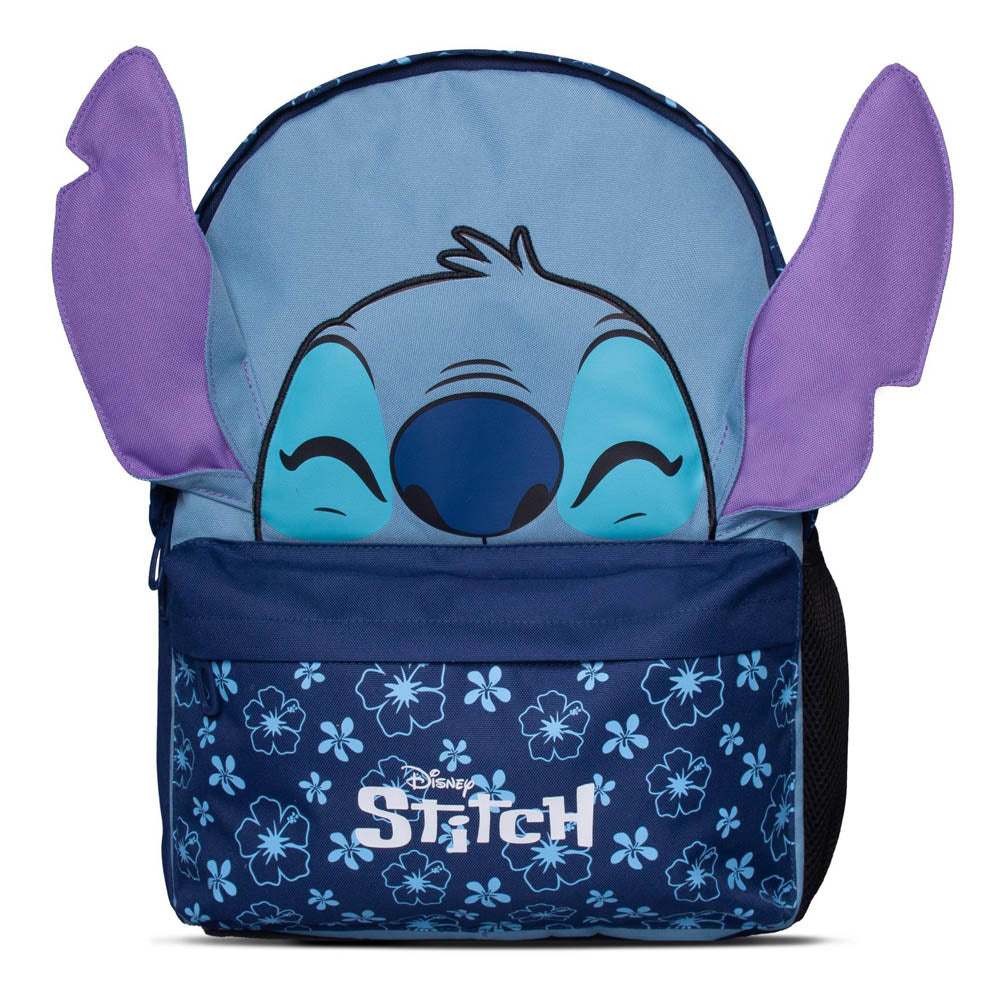 Disney Lilo & Stitch Floral 3D Stitch Children's Novelty Backpack