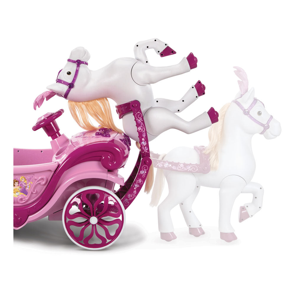 Huffy Disney Princess Royal Horse and Carriage Electric Children's Ride-on