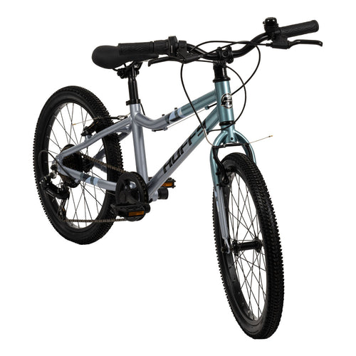 Huffy Literide 20-inch Alloy Junior Boys Bike - Titanium Sky Blue and Grey