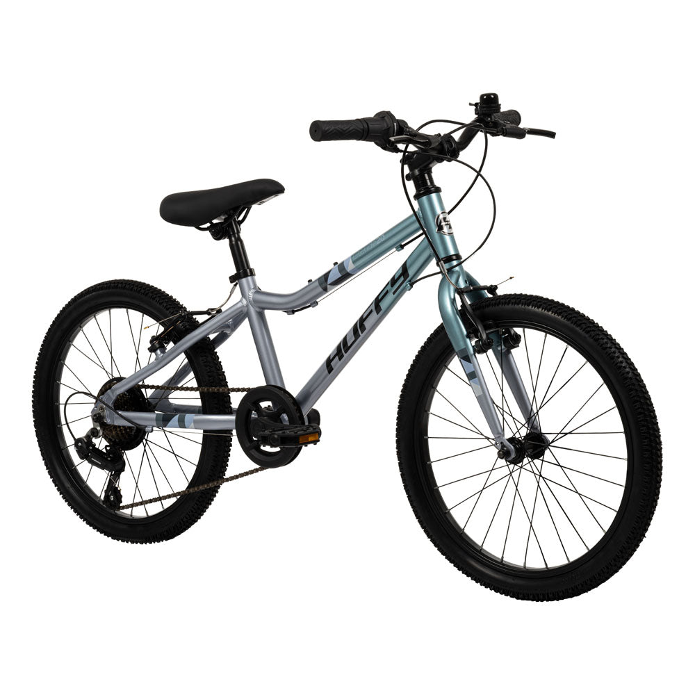 Huffy Literide 20-inch Alloy Junior Boys Bike - Titanium Sky Blue and Grey