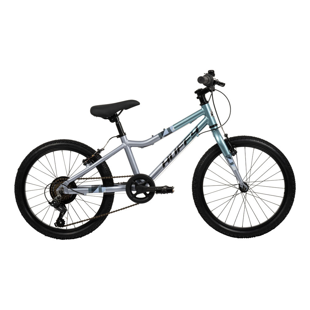 Huffy Literide 20-inch Alloy Junior Boys Bike - Titanium Sky Blue and Grey