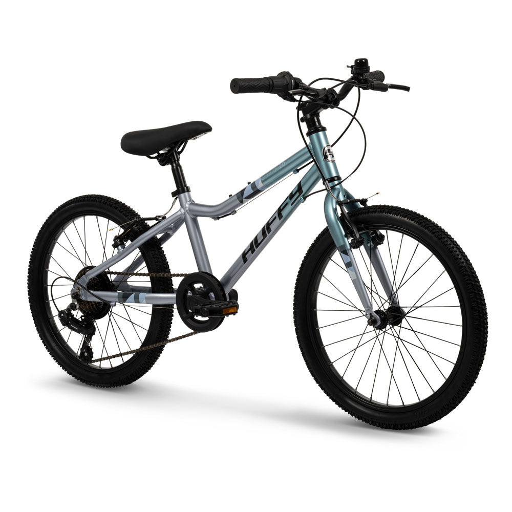 Huffy Literide 20-inch Alloy Junior Boys Bike - Titanium Sky Blue and Grey