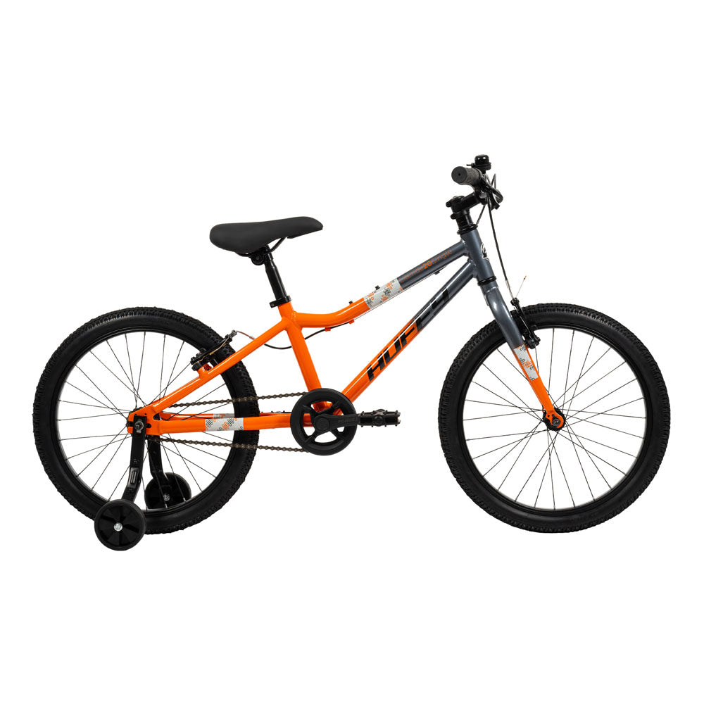 Huffy Literide 20-inch Children's Bike - Tangerine Orange and Pebble Grey