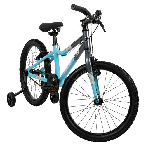 Huffy Literide 20-inch Children's Bike - Lagoon Blue and Moonstone Grey