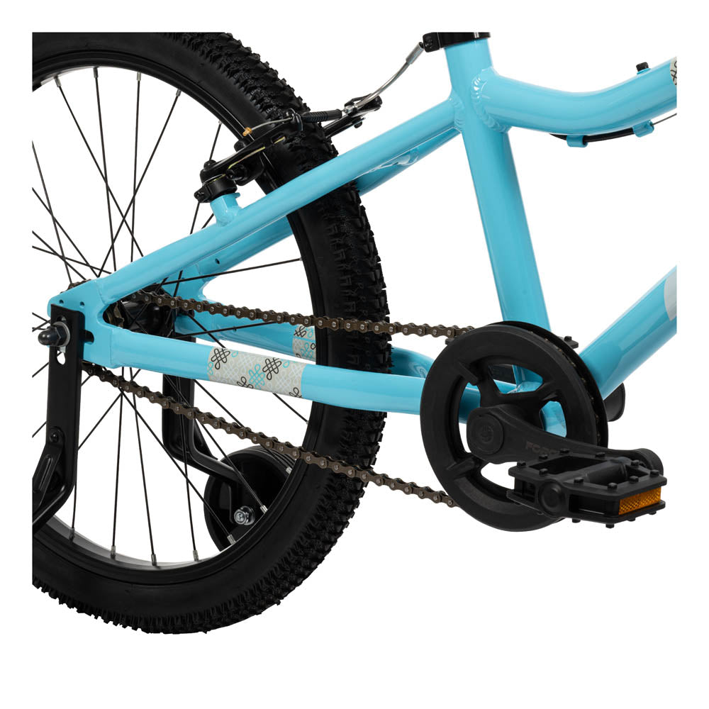 Huffy Literide 20-inch Children's Bike - Lagoon Blue and Moonstone Grey