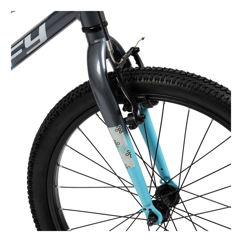 Huffy Literide 20-inch Children's Bike - Lagoon Blue and Moonstone Grey