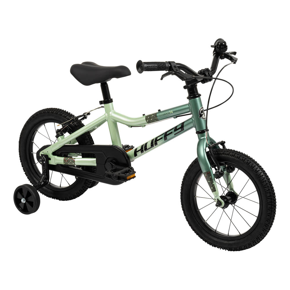 Huffy Literide 14-inch Children's Bike - Viridian Green