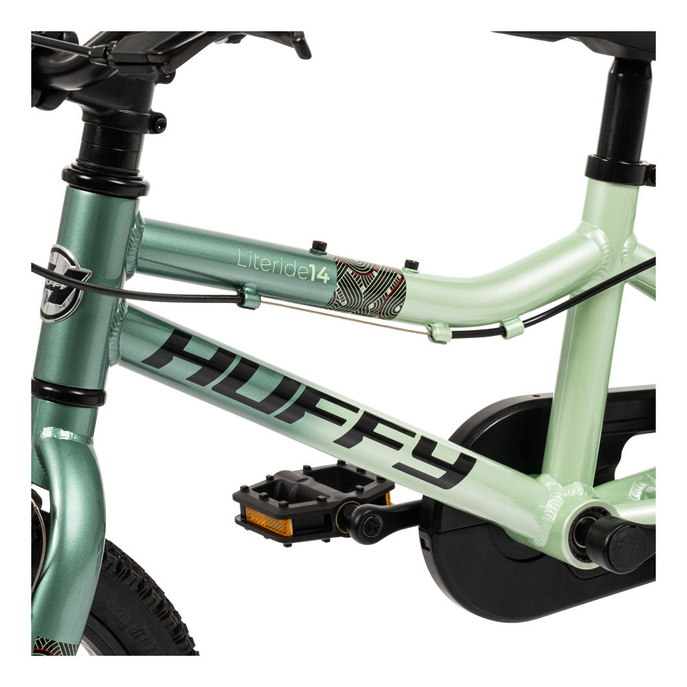 Huffy Literide 14-inch Children's Bike - Viridian Green
