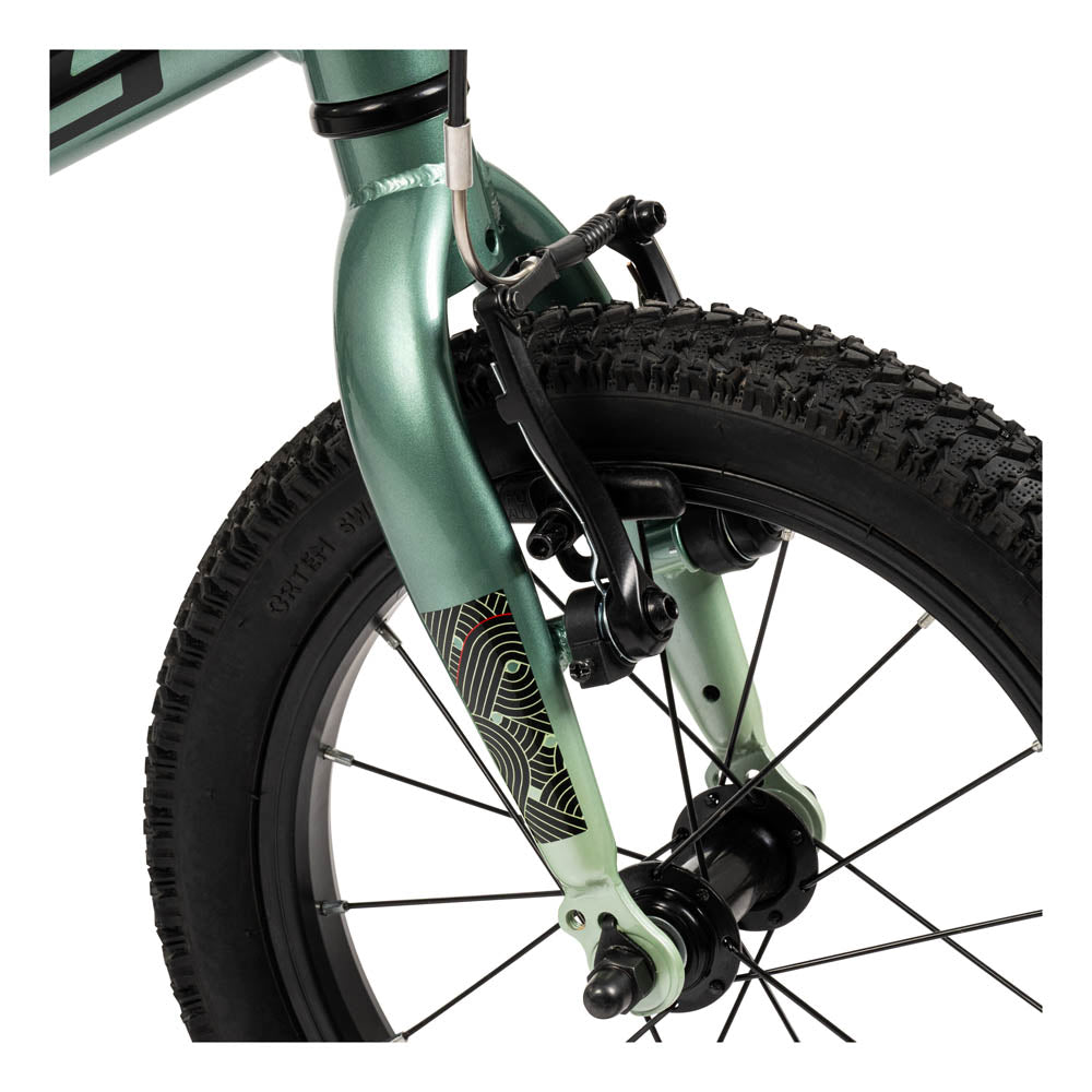 Huffy Literide 14-inch Children's Bike - Viridian Green