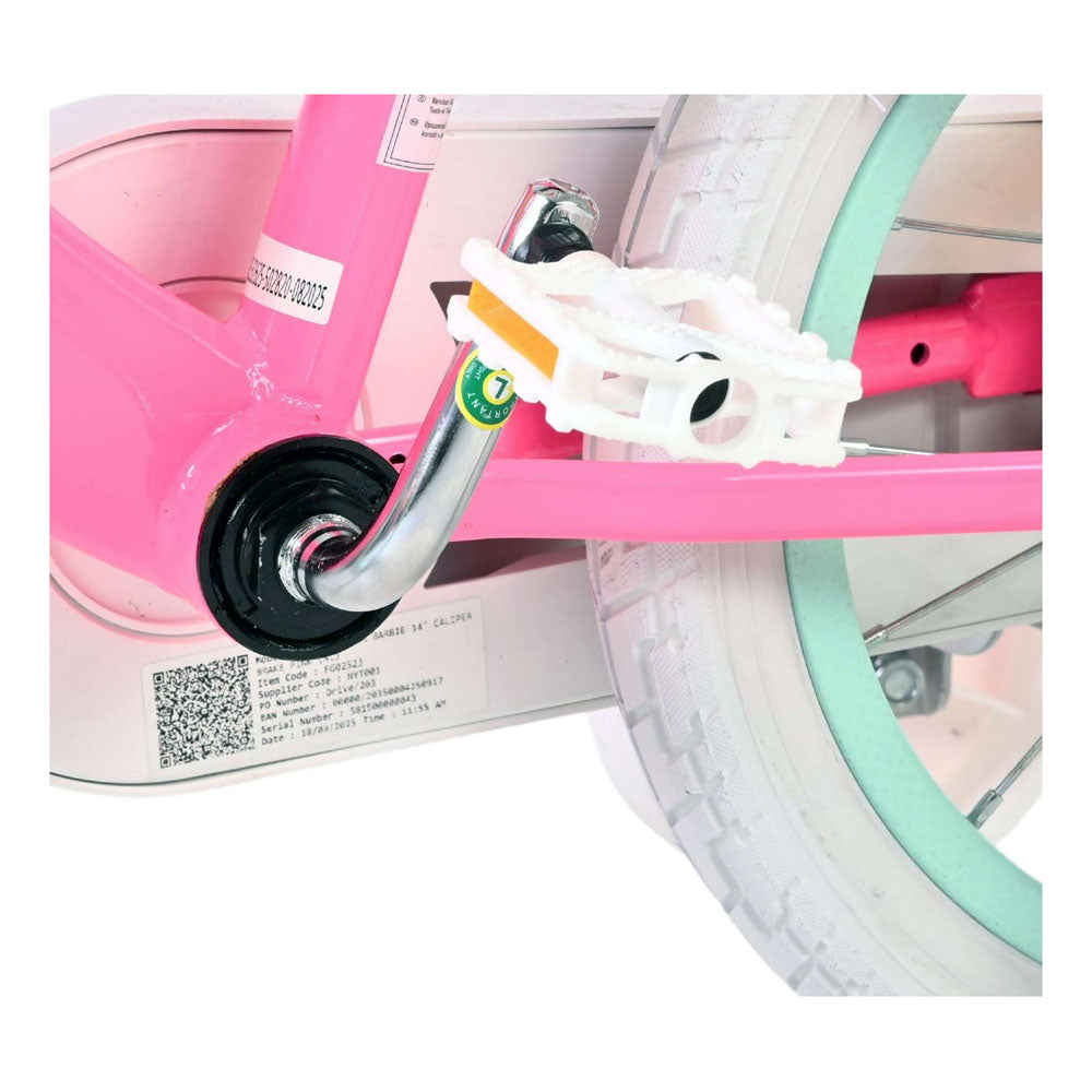 Barbie 14-Inch Children's Bike