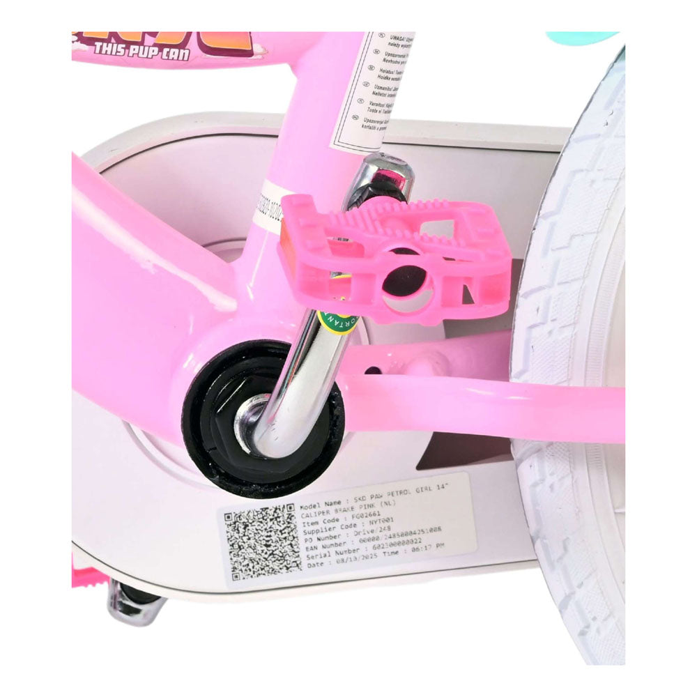 Paw Patrol 14-Inch Children's Bike