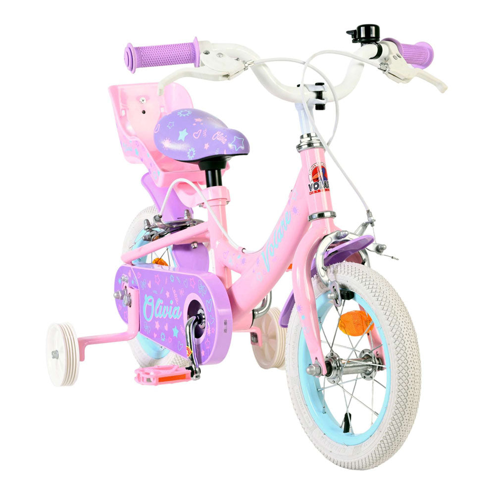 Volare Olivia 12-Inch Children's Bike - Pink