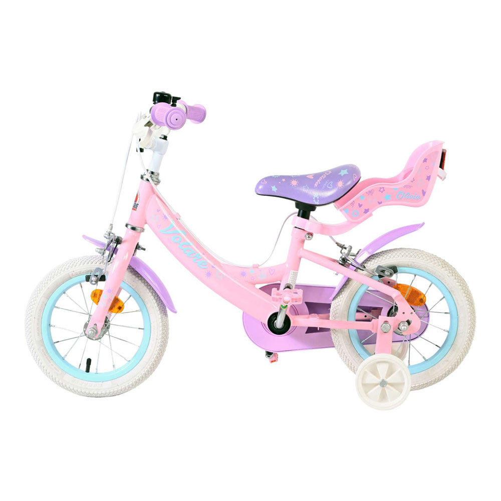 Volare Olivia 12-Inch Children's Bike - Pink