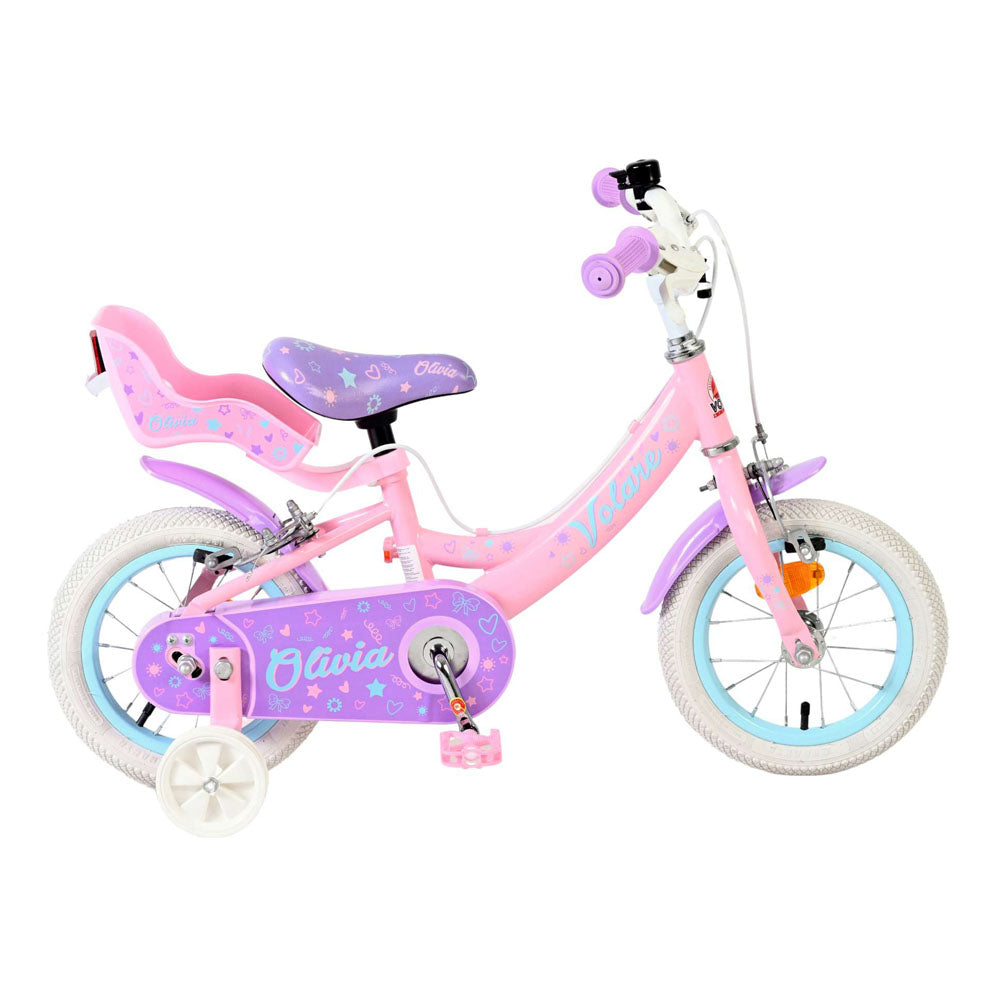 Volare Olivia 12-Inch Children's Bike - Pink