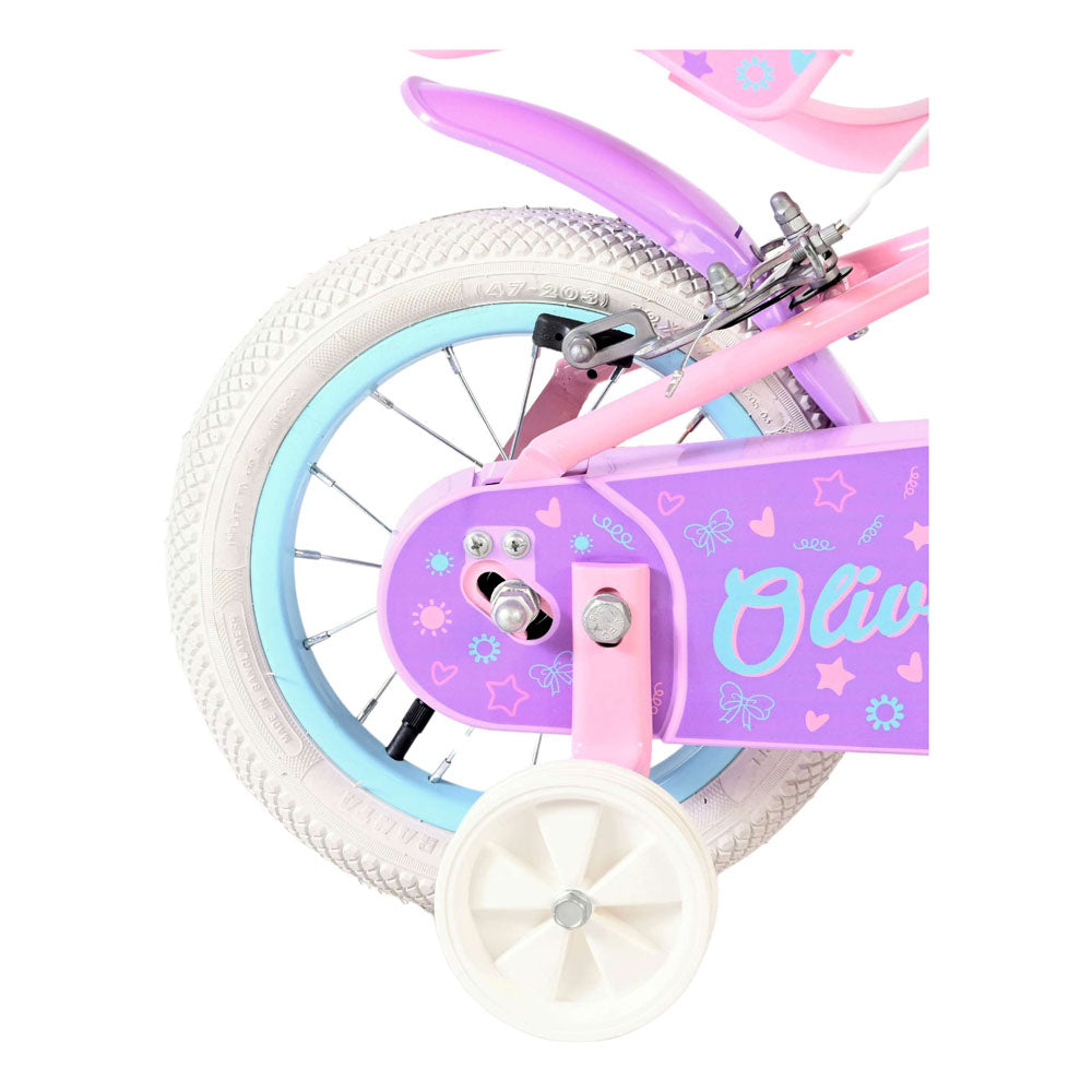 Volare Olivia 12-Inch Children's Bike - Pink