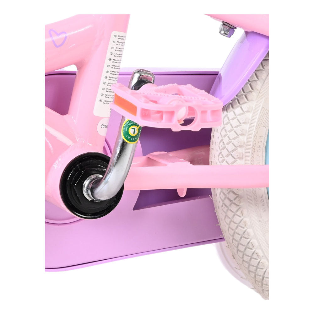 Volare Olivia 12-Inch Children's Bike - Pink