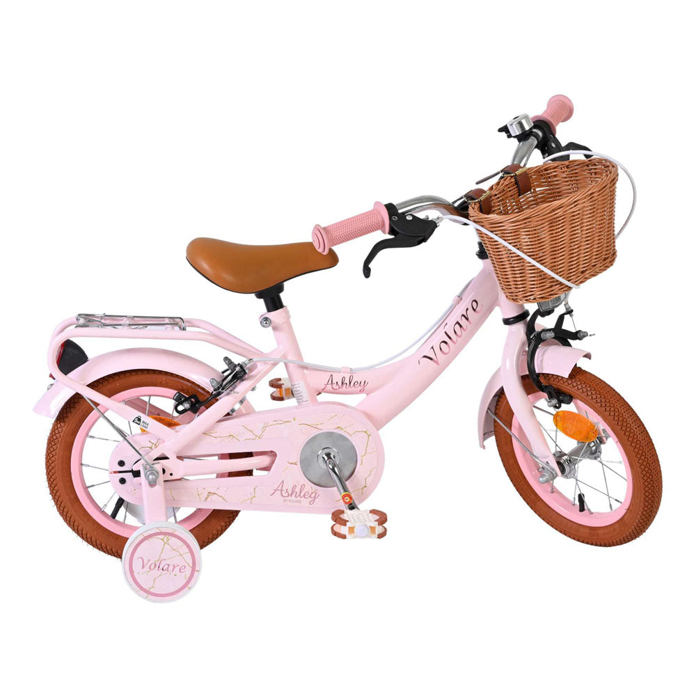 Volare Ashley 12-Inch Children's Bike - Pink Pastel