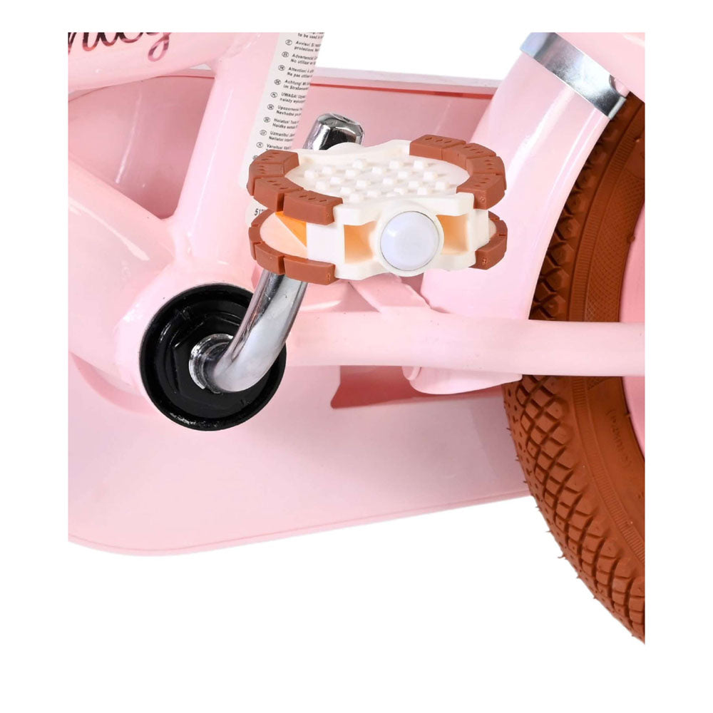 Volare Ashley 12-Inch Children's Bike - Pink Pastel