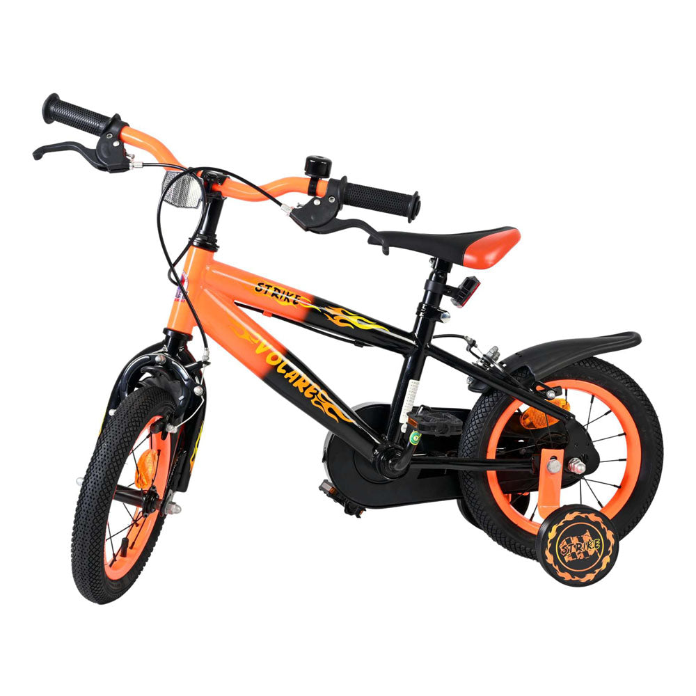 Volare Strike 12-Inch Children's Bike - Orange and Black
