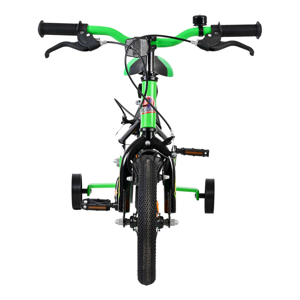 Volare Strike 12-Inch Children's Bike - Green and Black