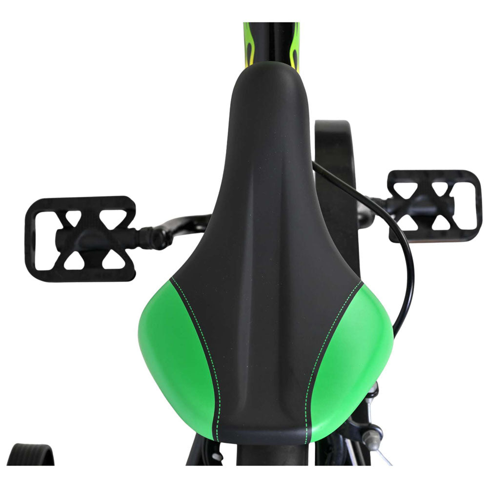 Volare Strike 12-Inch Children's Bike - Green and Black