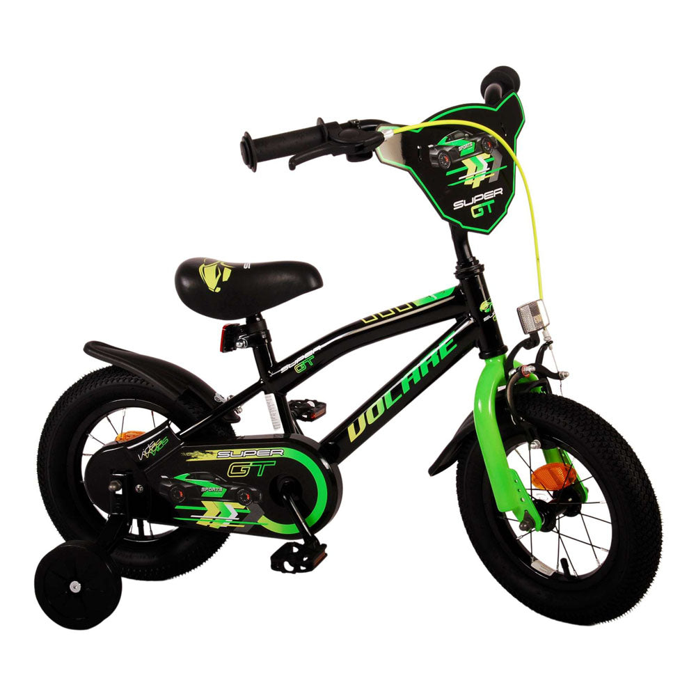 Volare Super GT 12-Inch Children's Bike - Green