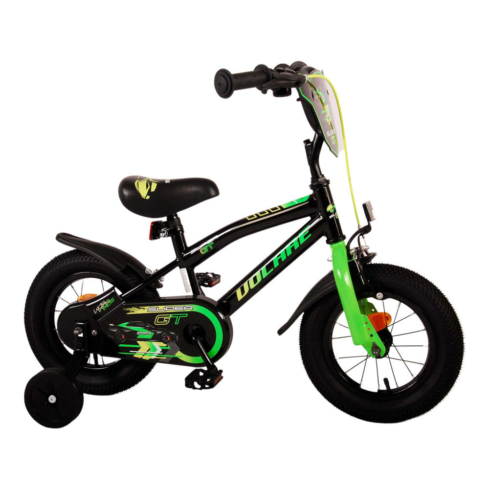 Volare Super GT 12-Inch Children's Bike - Green