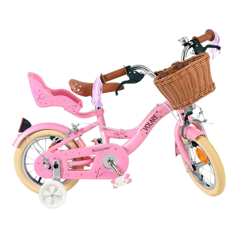 Volare Blossom 12-Inch Children's Bike - Pink