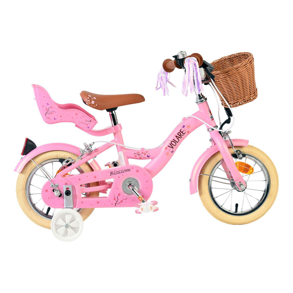 Volare Blossom 12-Inch Children's Bike - Pink