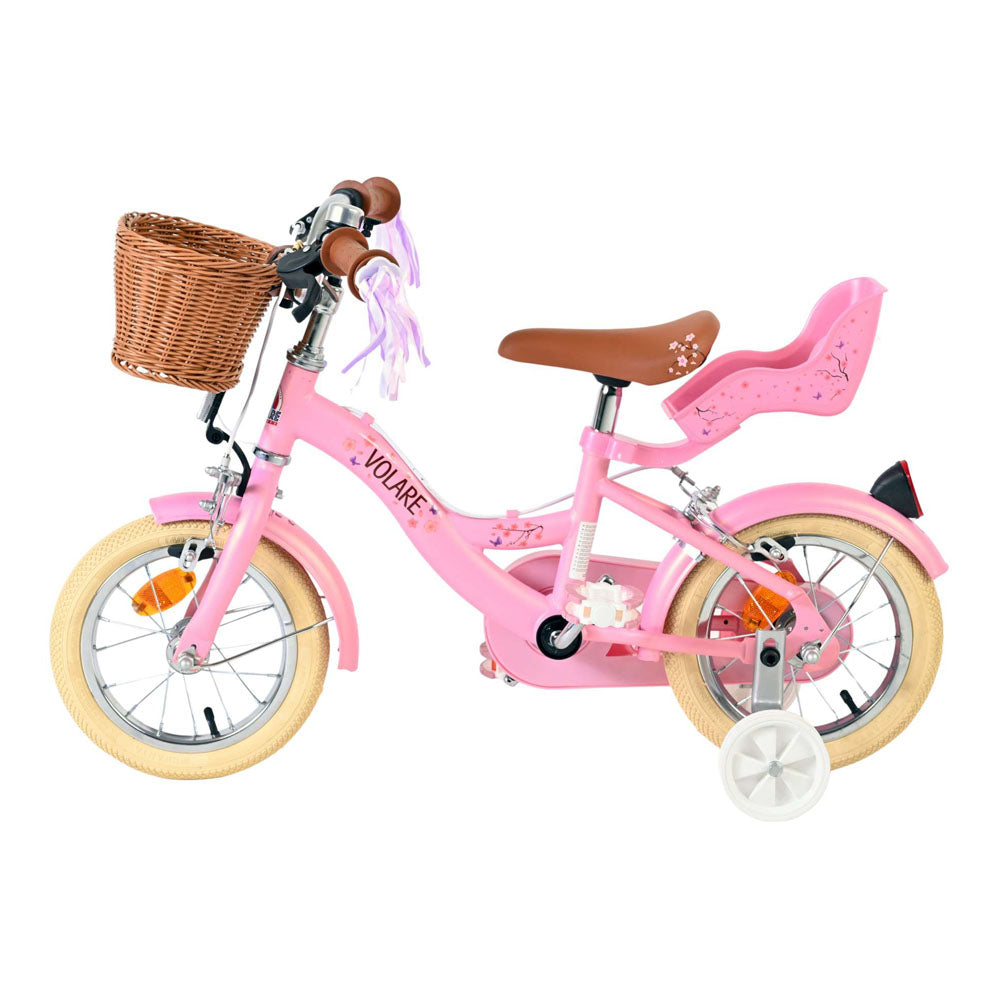 Volare Blossom 12-Inch Children's Bike - Pink