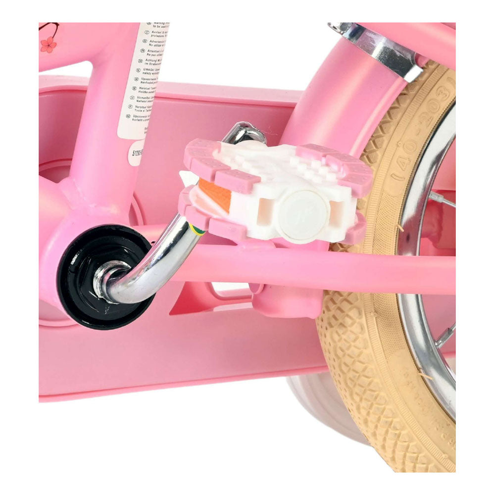 Volare Blossom 12-Inch Children's Bike - Pink