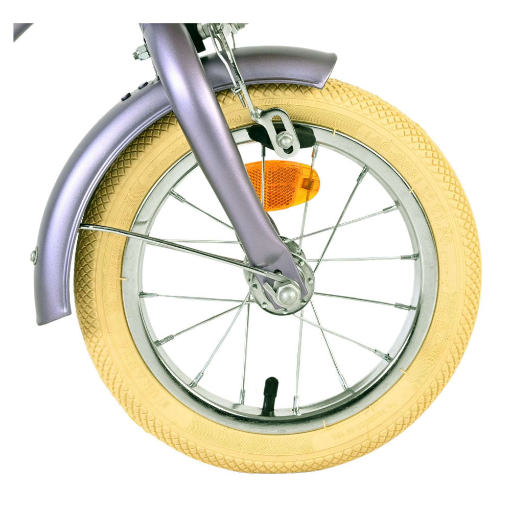 Volare Blossom 12-Inch Children's Bike - Purple