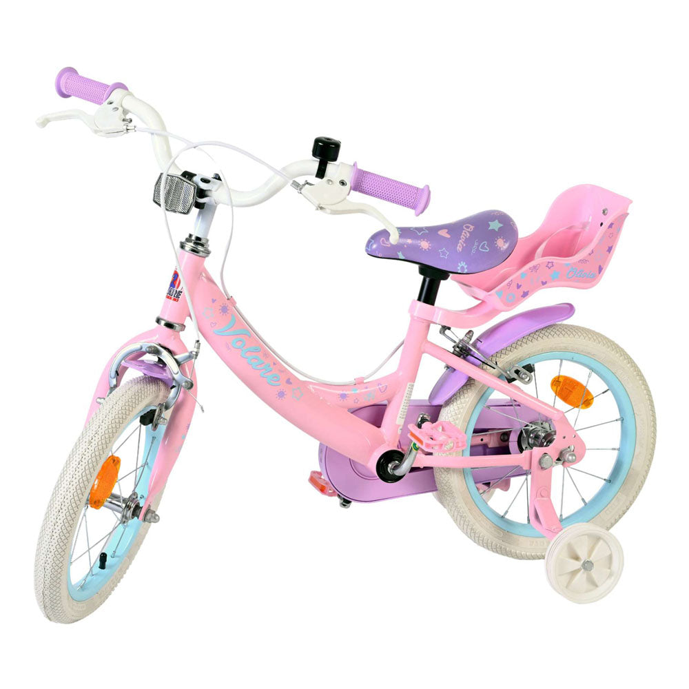 Volare Olivia 14-Inch Children's Bike - Pink
