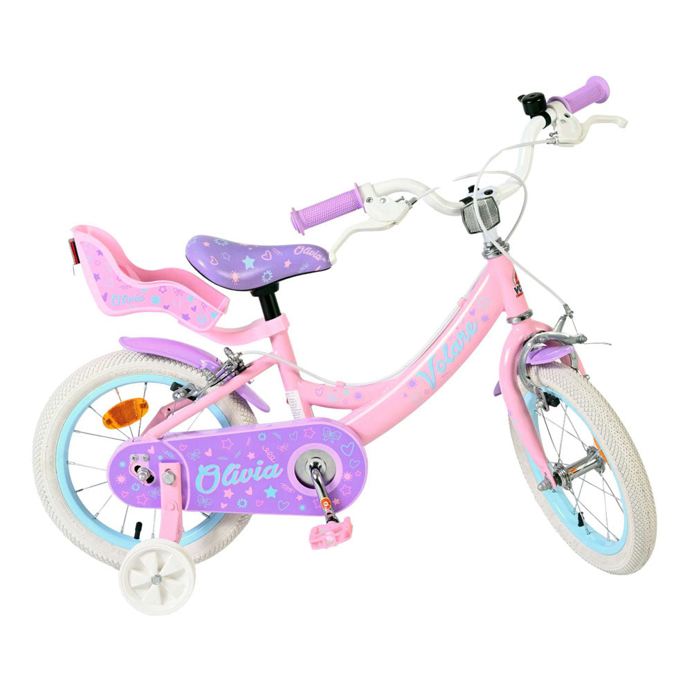 Volare Olivia 14-Inch Children's Bike - Pink