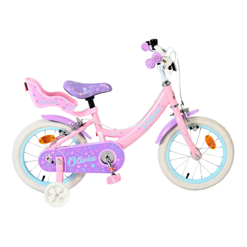 Volare Olivia 14-Inch Children's Bike - Pink