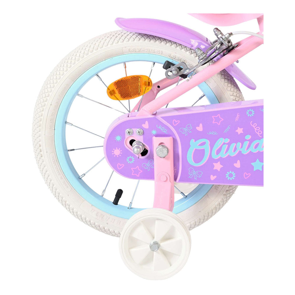Volare Olivia 14-Inch Children's Bike - Pink
