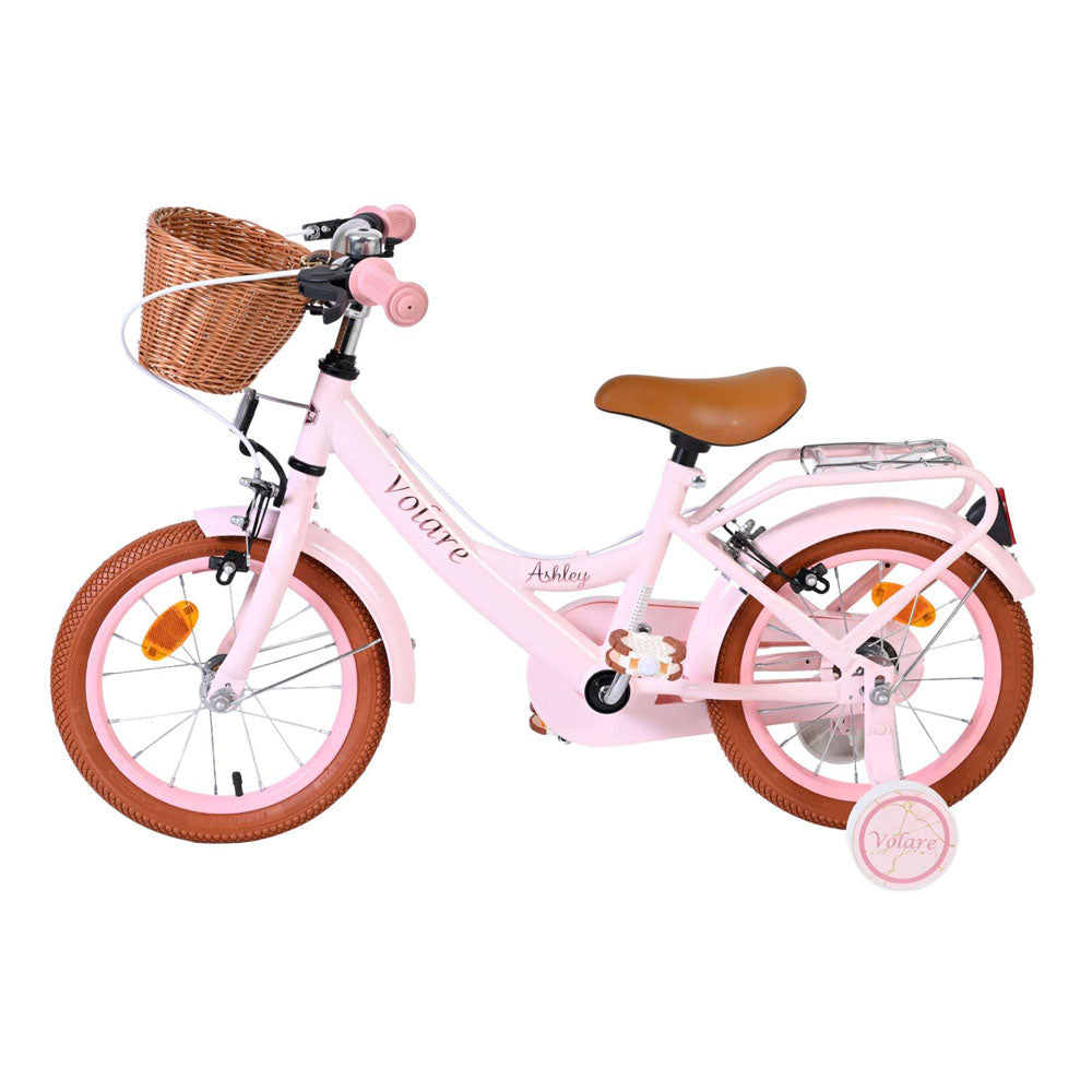 Volare Ashley 14-Inch Children's Bike - Pink Pastel